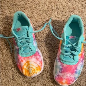 Kids Nike Tanjun print shoes